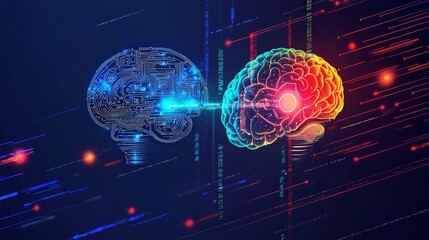 Digital Brain with Circuitry