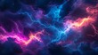 © Jari.art - Dynamic lightning in colorful stormy sky