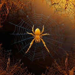 spider in the web