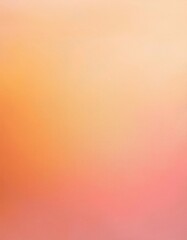 Poster - Soft orange and pink gradient