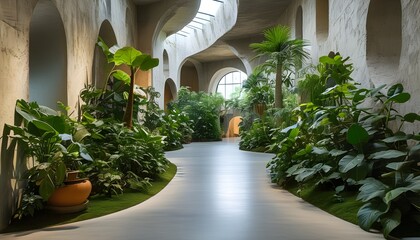 Wall Mural - Exploring the Wonders of the Botanical Museum