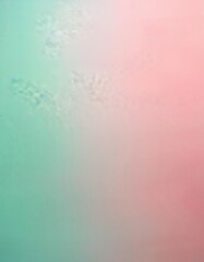 Canvas Print - Abstract green and pink background