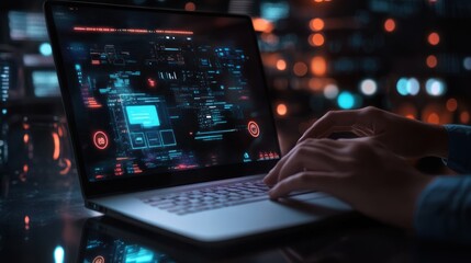 Cybersecurity, Data Analysis, Hacker, Software Engineer, Cyberspace, Digital Security, Network Security