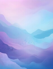 Poster - Abstract mountain range