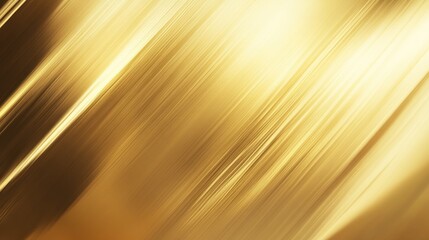 Canvas Print - Abstract Golden Lines Background