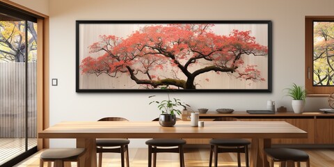 Wall Mural - dining room