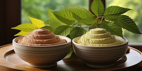 cup of coffee with mint and cookies