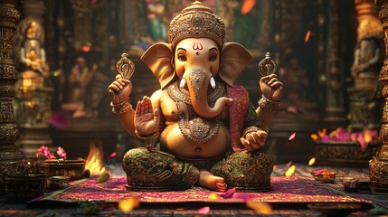 Ganesha, Ganesha celebration, Incense, Modak and Modak sweets