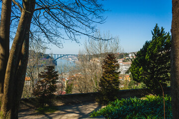 view on the bridge of Porto