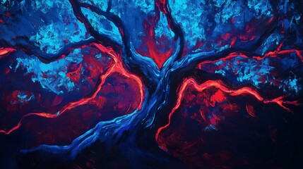 Canvas Print - tree in the forest