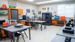© Naknakhone - A classroom where students use 3D printers and robotics kits to explore STEAM concepts.