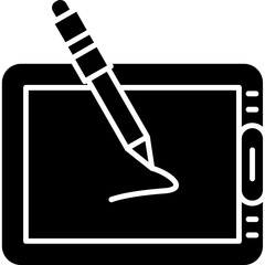 Sticker - Pen tablet Icon