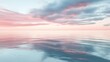 © wicha - Visualize a tranquil sea under a soft, pastel-colored sky at dawn.