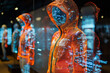 © Dzmitry - Exploring the future of fashion with interactive smart textiles at a technology exhibition