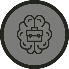 Brain Vector Icon Design