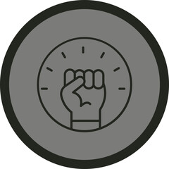 Sticker - Human Rights Icon Design