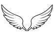 © adam - angel wings vector silhouette