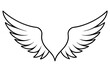 © adam - angel wings vector silhouette