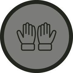 Poster - Gloves Icon Design