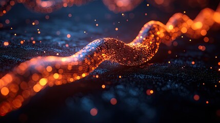 Wall Mural - witness the transformative impact of blockchain technology through the perspective of bitcoin, showc
