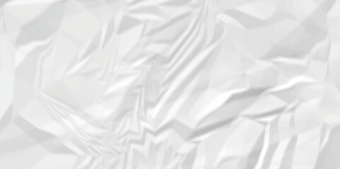 Wall Mural - Abstract white crumpled paper texture. White wrinkled paper texture. White paper texture. White crumpled and top view textures can be used for background of text or any contents.