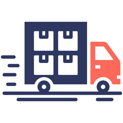 Sticker - Cargo Services Icon