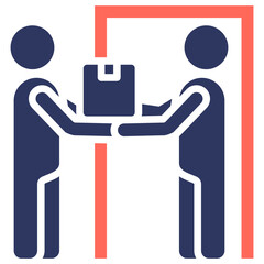 Poster - Door To Door Icon