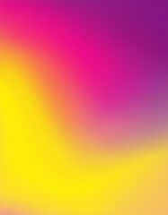 Sticker - Abstract Yellow and Purple Gradient Background