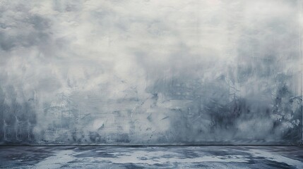 Wall Mural - Simple_and_atmospheric_cloud_and_mist_graffiti_back