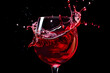 © triple sm collection - red wine pouring into glass