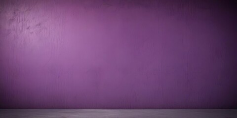 Fototapete - A purple wall with a white base, featuring a subtle texture and a dark purple hue