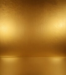 Poster - a golden background with a reflective surface, creating a warm and inviting atmosphere