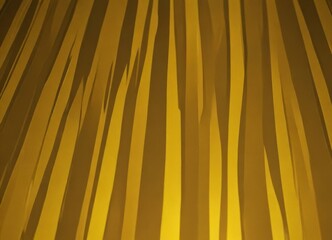 Leinwandbilder - a close-up view pattern of vertical lines in varying shades of yellow, creating a textured and abstract visual effect