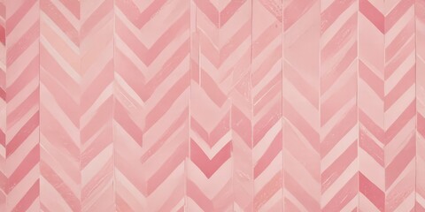 Leinwandbilder - a close-up view patterned surface with a repeating geometric design in shades of pink and white