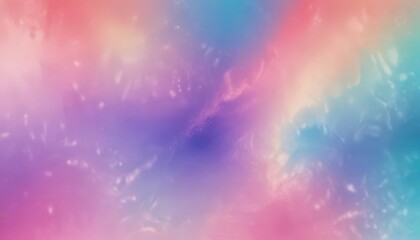 Fototapete - a vibrant, abstract background with a gradient of pink, purple, blue, and white colors The colors are scattered throughout the , creating a sense of depth and movement