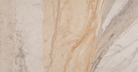Poster - a close-up view marble surface with a textured, multicolored pattern The marble exhibits a blend of light and dark colors, creating a visually appealing and intricate design