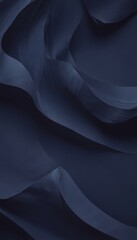 Aufkleber - a close-up view dark blue fabric with a wave-like pattern, creating a sense of movement and depth