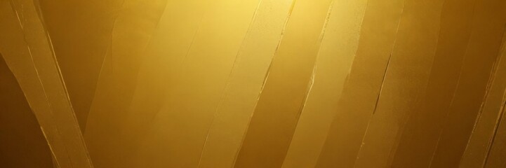 Fototapete - a close-up view textured surface with vertical lines of varying widths and a gradient of golden yellow colors