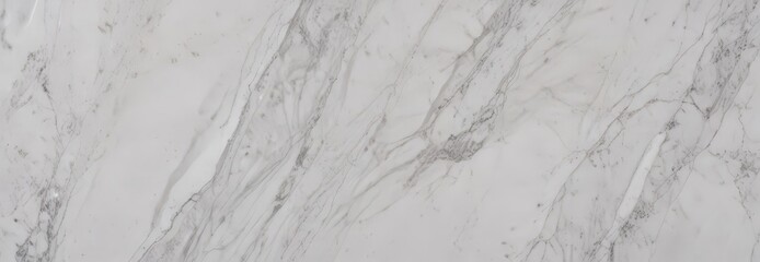 Poster - a close-up view marble surface, with a textured and irregular pattern of white and gray marble