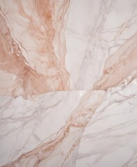 Aufkleber - a close-up view marble surface with a textured, marbled pattern in shades of white and peach