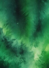 Fototapete - a vibrant abstract representation swirling, green-tinted fluid, with a sense of movement and dynamism