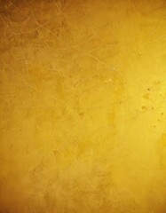 Leinwandbilder - a textured yellow surface with a cracked and uneven appearance, creating a sense of depth and complexity