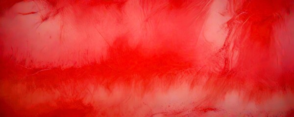 Fototapete - a close-up view pinkish-red, fuzzy, and textured surface, resembling a soft, fuzzy fabric or a pinkish-red, fuzzy cloud