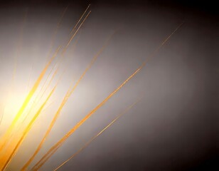 Fototapete - a close-up view dark gray background with a diagonal line of gold-colored lines running across it, creating a sense of movement and energy