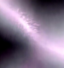 Poster - a blurred, abstract representation cloud, with a gradient of gray and white colors