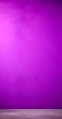Leinwandbilder - A purple wall with a gray base, featuring a subtle texture and a faint shadow on the right side