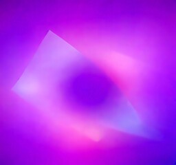 Fototapete - a blurred, abstract representation purple and pink gradient, with a central, indistinct shape that appears to be a triangle or a similar form