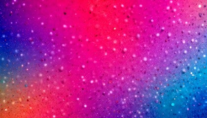 Leinwandbilder - a vibrant gradient background with a gradient of pink, purple, and blue hues The background is speckled with small white dots, creating a sense of depth and texture The