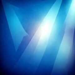 Leinwandbilder - a gradient background with blue and white hues, creating a serene and calming atmosphere