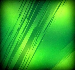 Aufkleber - a green abstract background with diagonal lines and splatters, creating a dynamic and textured appearance